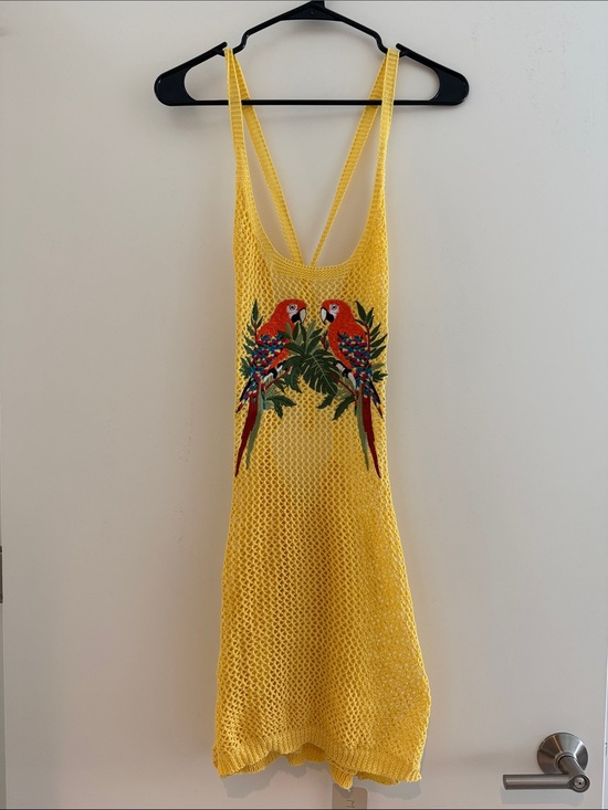 Musera Dresses & Skirts - Yellow Parrot Knit Dress